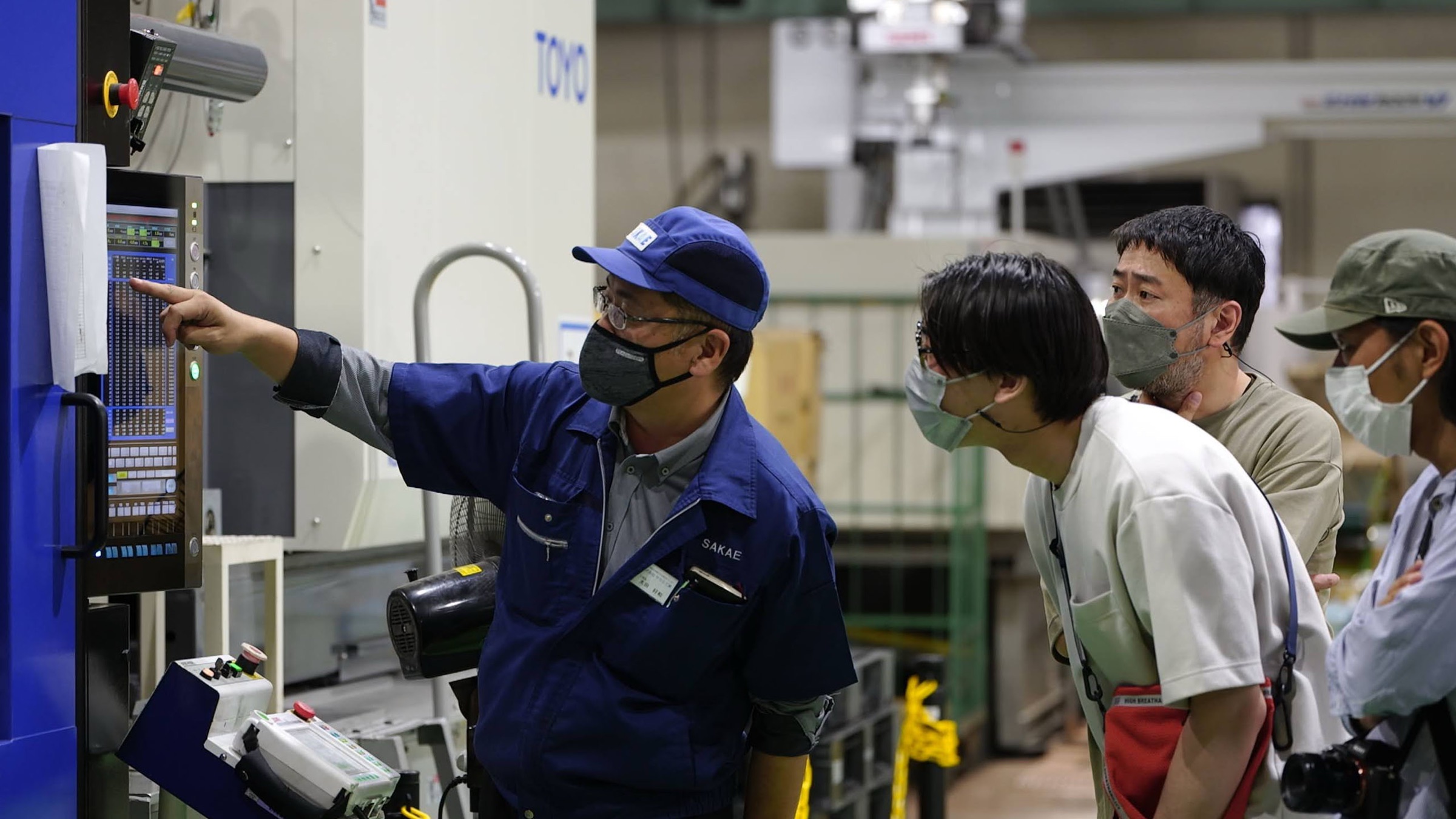 TENT が訪れた製造現場の風景 — 量産工程の確認