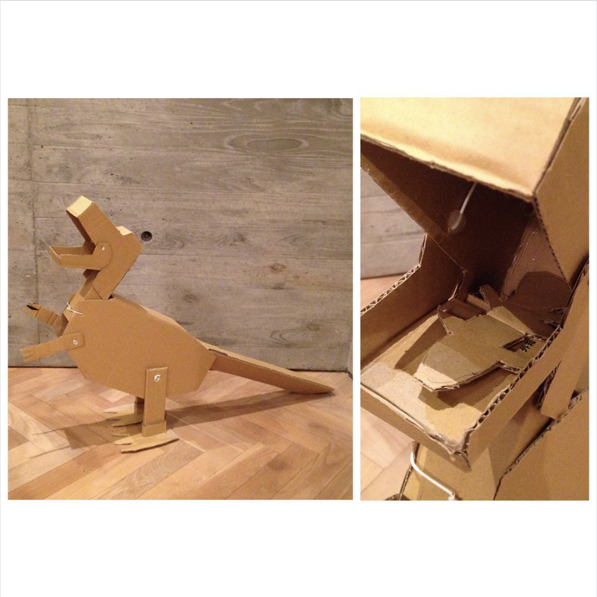 出張とーちゃんつくって恐竜