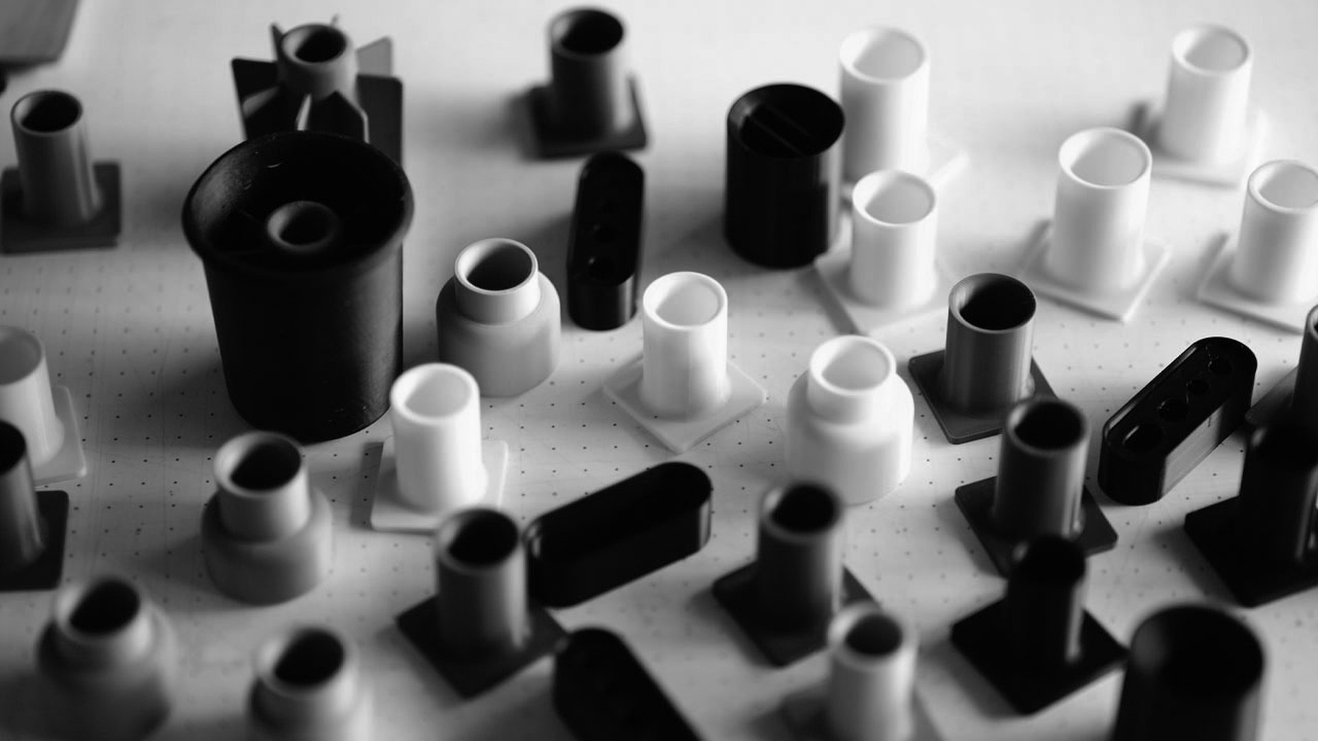 TINYVASEの試作風景